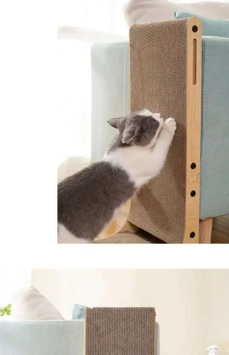 PawCraft Cat Scratching Board - Happy Tails - paws & love