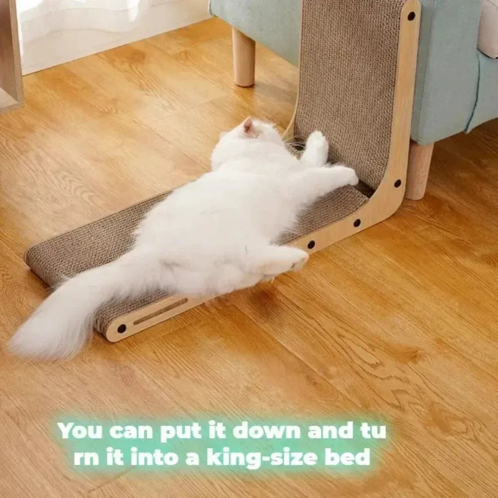 PawCraft Cat Scratching Board - Happy Tails - paws & love