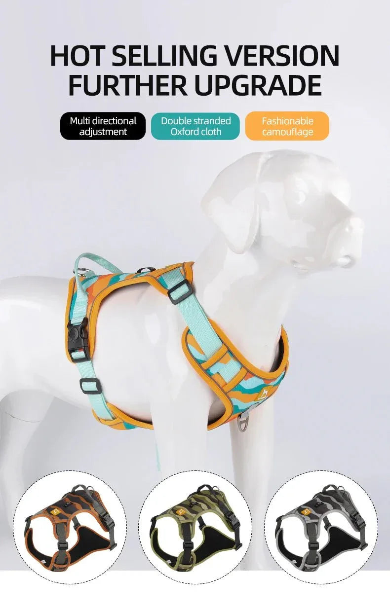 Reflective Dog Harness - Happy Tails - paws & love