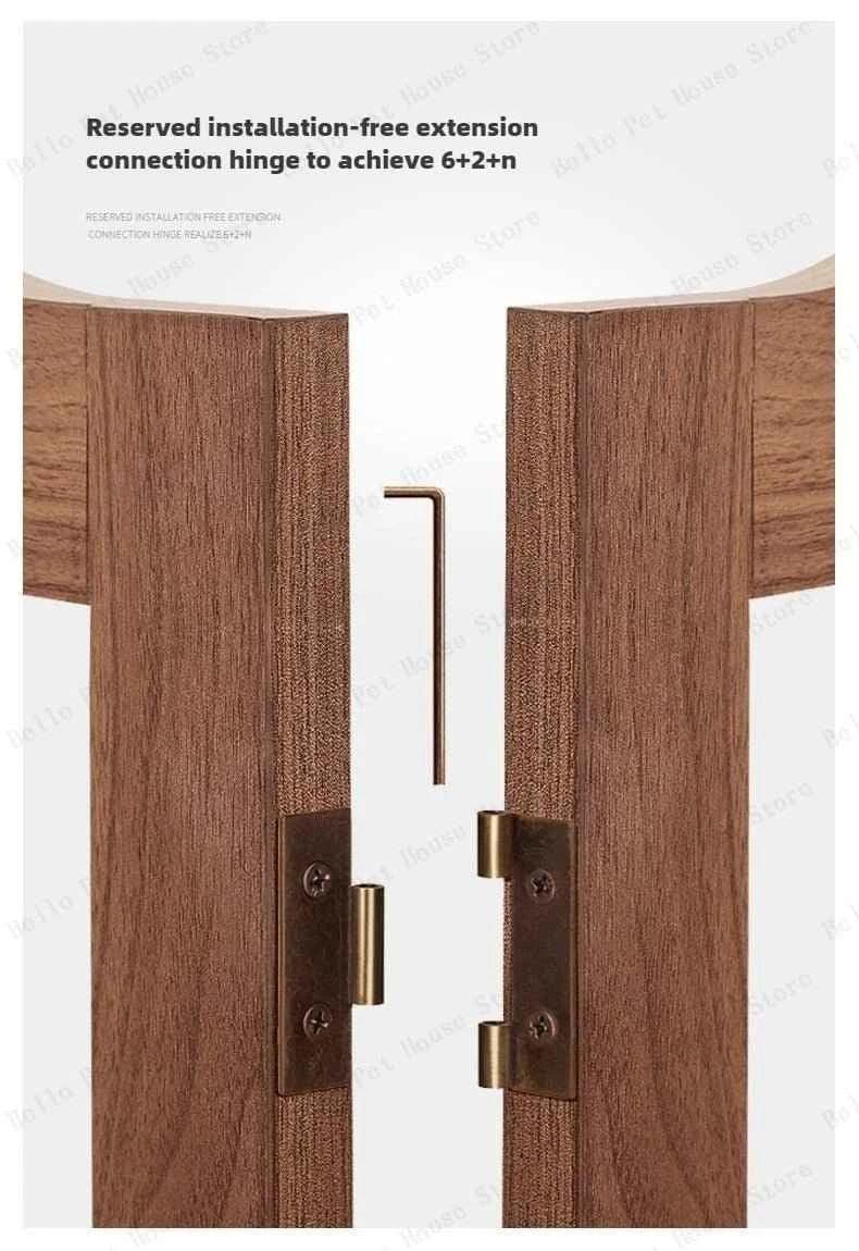 Wooden Dog Fence - Happy Tails - paws & love