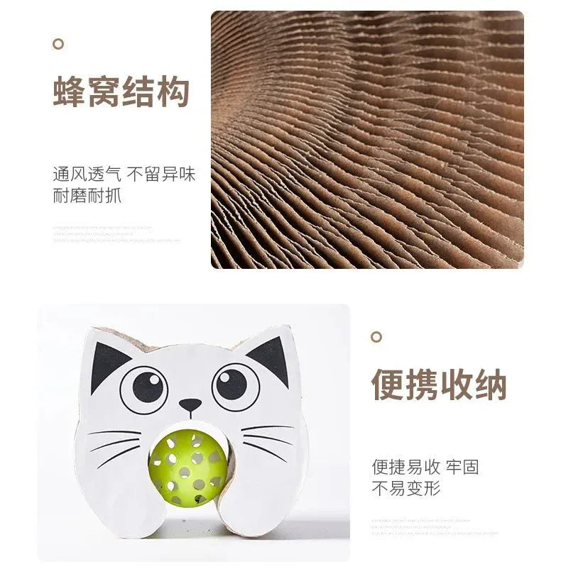 Stylish Cat Scratching Board - Happy Tails - paws & love