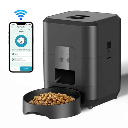 Smart Pet Feeder with Portion Control and Automatic Timer - Happy Tails
