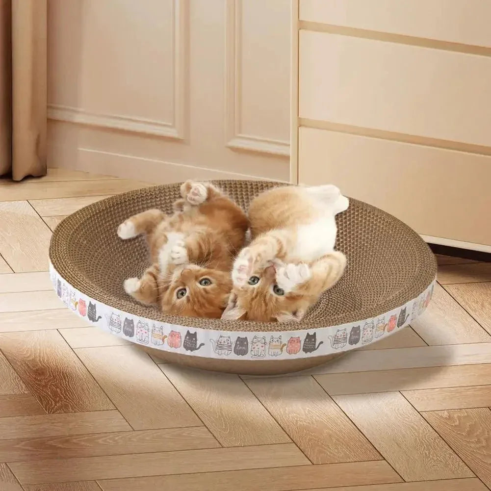 CozyPaws Luxury Cat Bed - Happy Tails