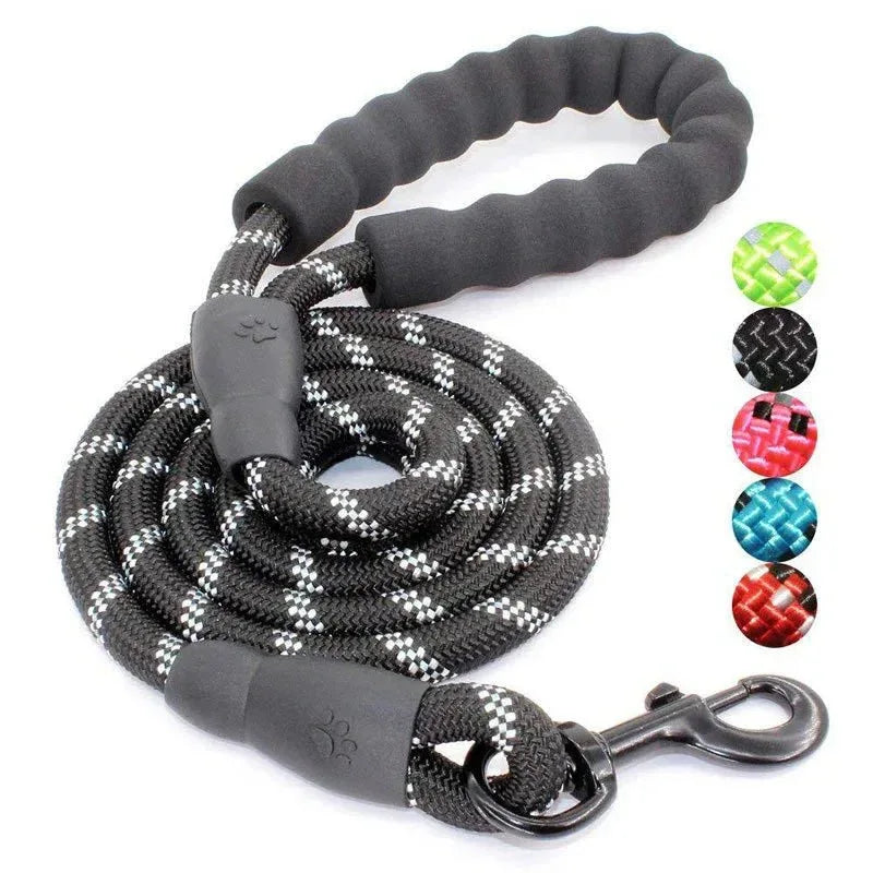 Reflective Dog Leash - Happy Tails - paws & love