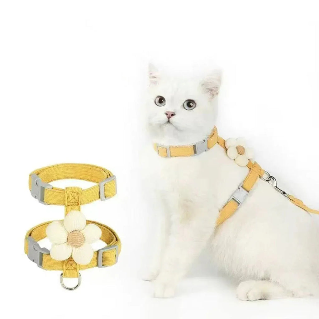Cat Harness & Leash Set - Happy Tails - paws & love