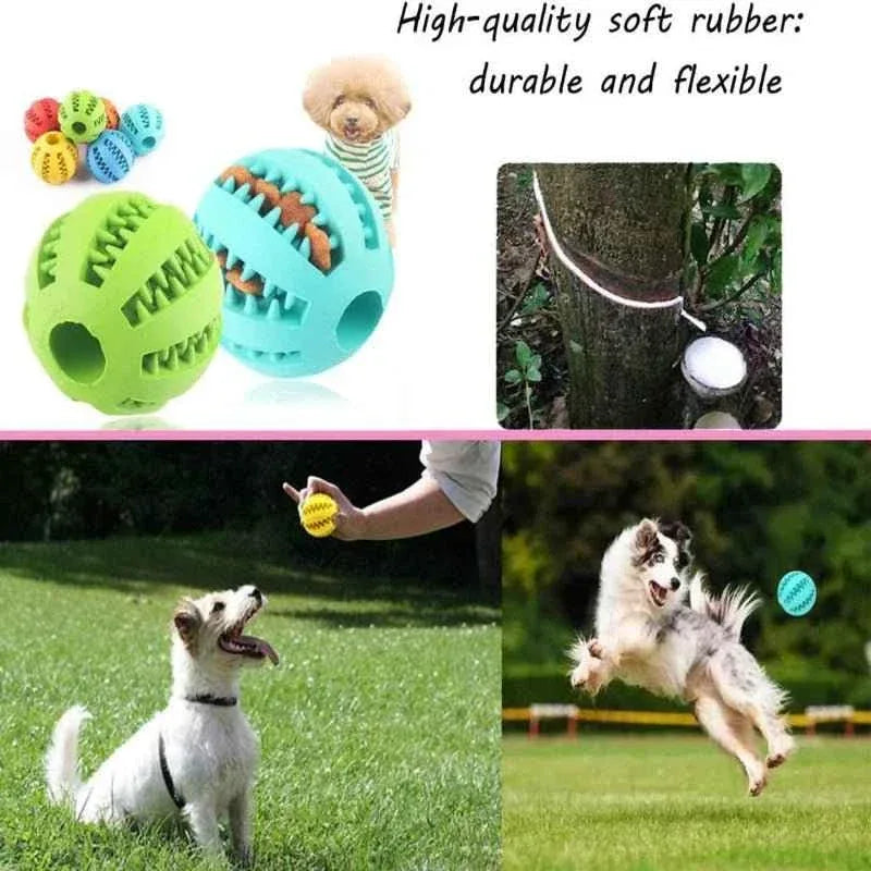 Interactive Dog Toy Ball for Dental - Happy Tails - paws & love
