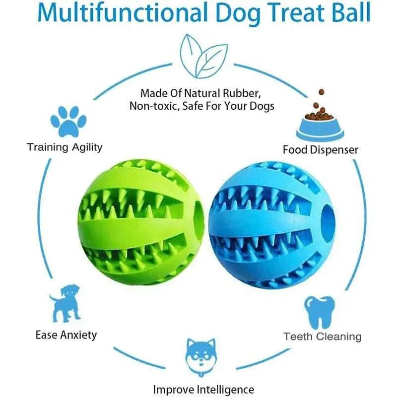 Interactive Dog Toy Ball - Engaging Interactive Chewing Toy for Pets - Happy Tails - paws & love