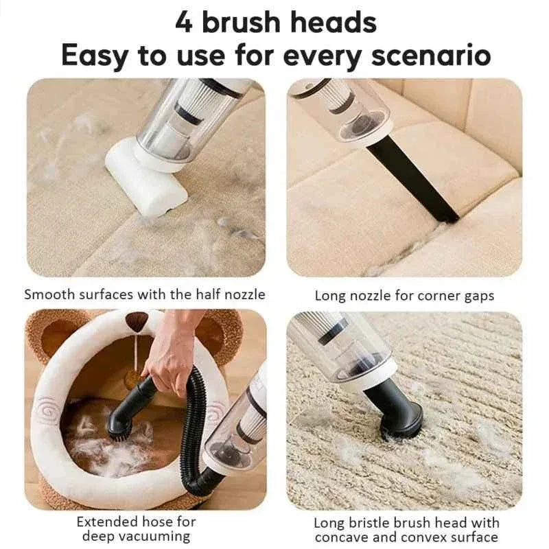 Portable Pet Hair Vacuum - Happy Tails