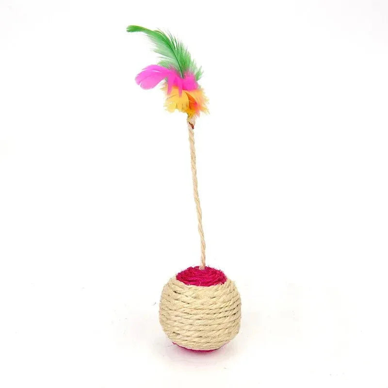 Feather Cat Toy - Happy Tails - paws & love