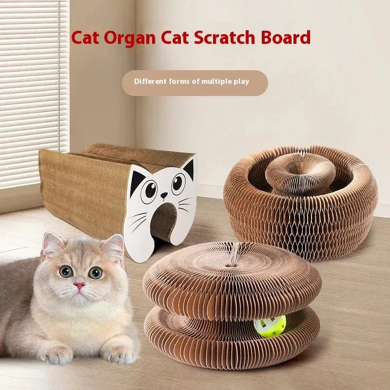 Stylish Cat Scratching Board - Happy Tails - paws & love