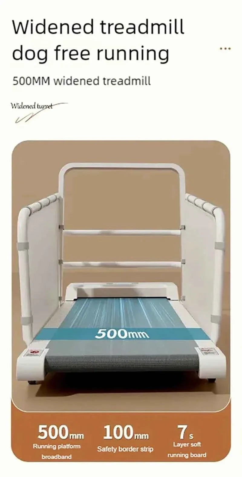 Pet Treadmill for Dogs and Cats - Happy Tails - paws & love