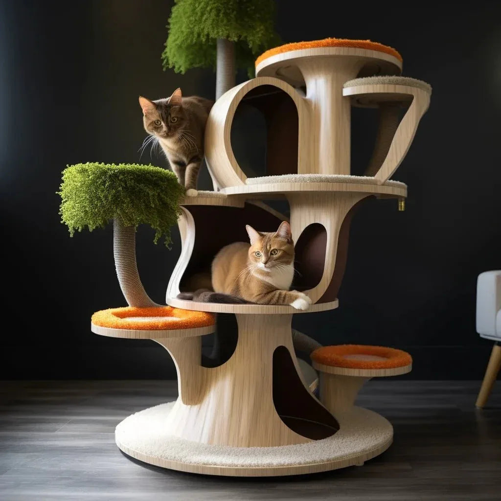 Domestic Climbing Tree - Happy Tails