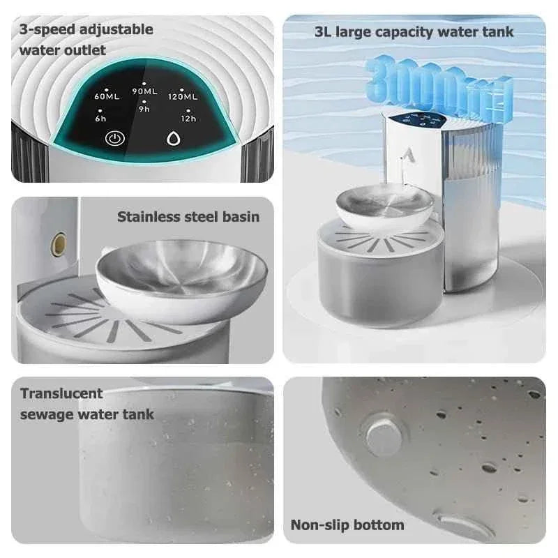 Smart Pet Water Dispenser - Happy Tails - paws & love