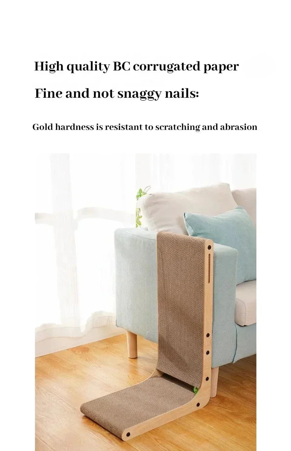 PawCraft Cat Scratching Board - Happy Tails - paws & love