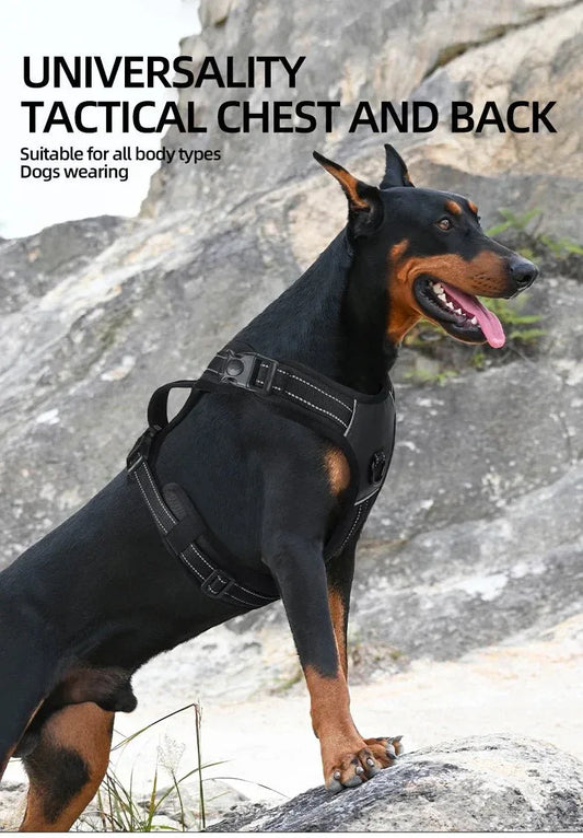 Dog Harness Reflective No-Choke - Happy Tails - paws & love