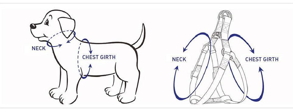 BrightPaws Step-In Harness - Secure Dark Yellow Design for Comfortable Pet Control - Happy Tails - paws & love