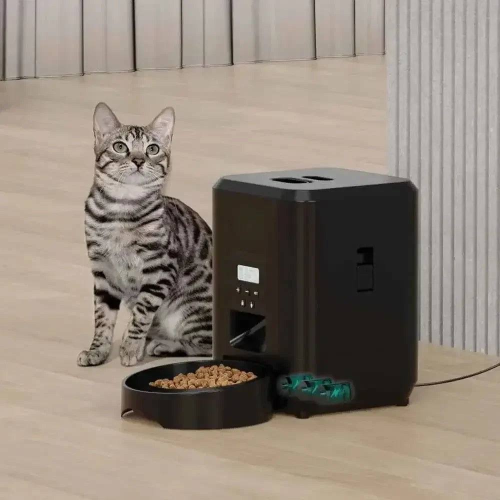Smart Pet Feeder with Portion Control and Automatic Timer - Happy Tails