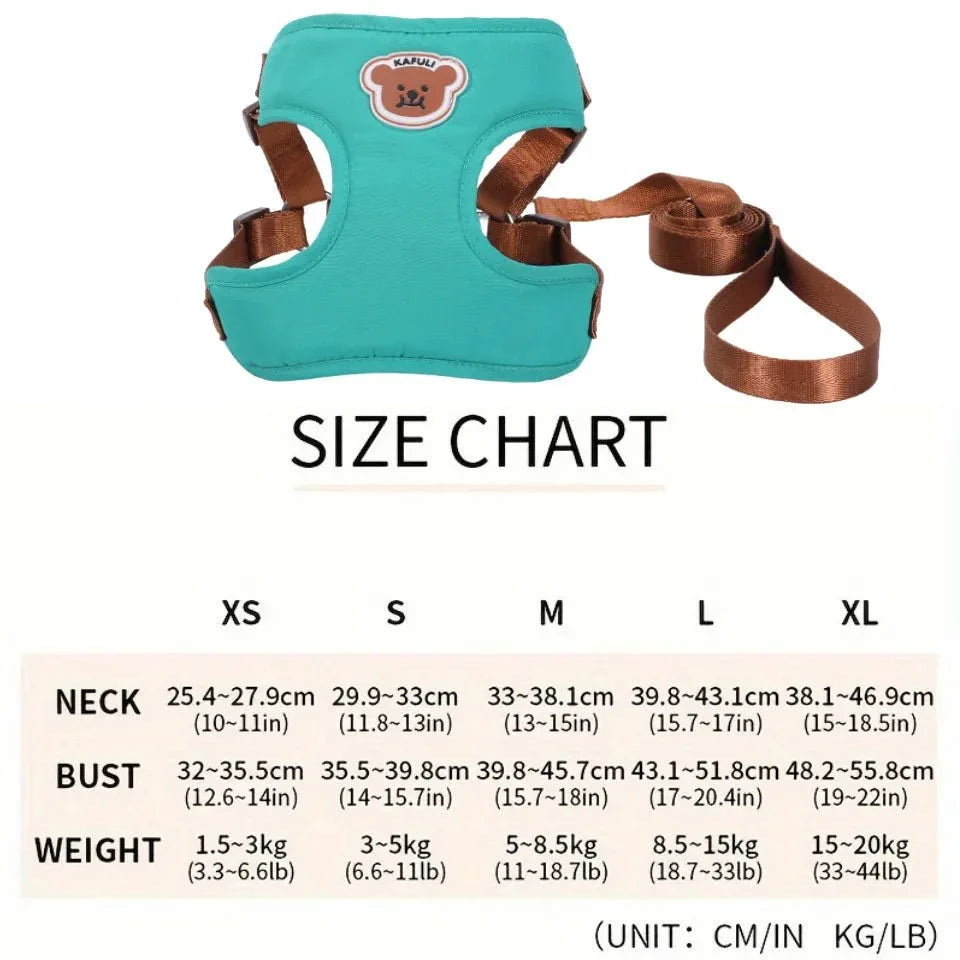 Pet Chest Harness - Happy Tails