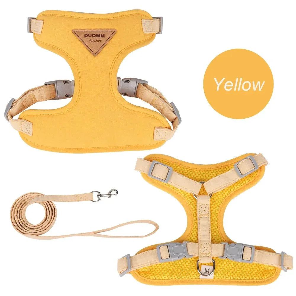Cat & Puppy Harness and Leash - Happy Tails - paws & love